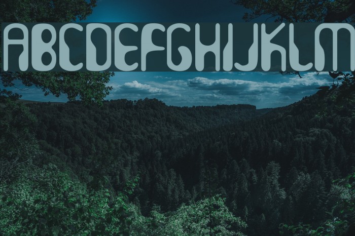 HydrogenWhiskey-Regular Font examples
