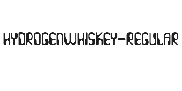 HydrogenWhiskey-Regular Logo