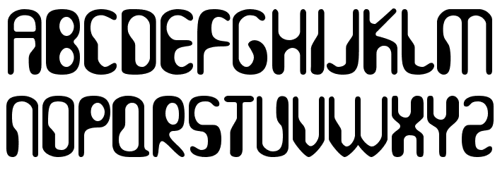 HydrogenWhiskey-Regular Font LOWERCASE