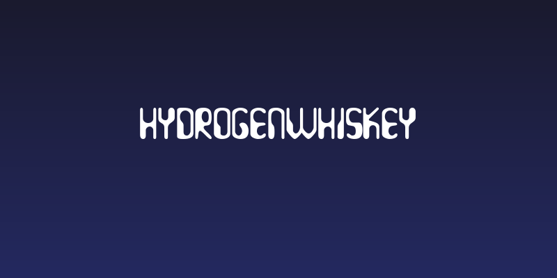 HydrogenWhiskey Social Header