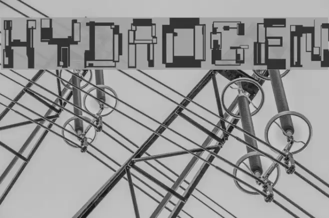 Hydrogen Font examples