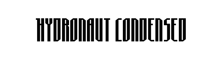 Hydronaut Condensed  Frei Schriftart Herunterladen