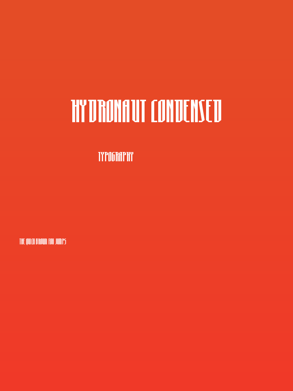 Hydronaut Condensed Poster