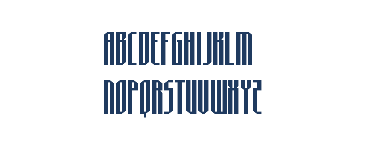 Hydronaut Condensed Lowercase