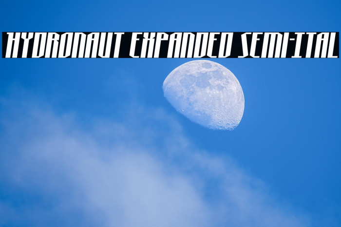 Hydronaut Expanded Semi-Ital Example 1