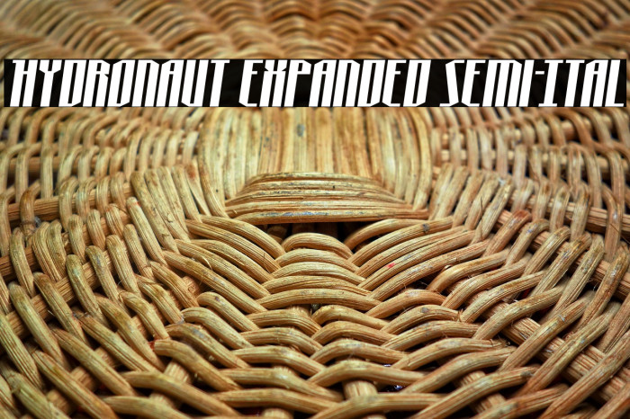 Hydronaut Expanded Semi-Ital Example 3