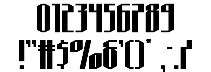 Hydronaut Expanded Font OTHER CHARS