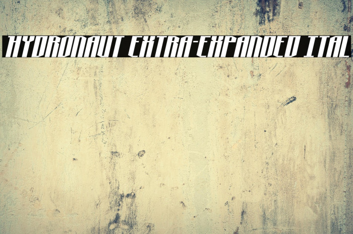 Hydronaut Extra-Expanded Ital Example 1