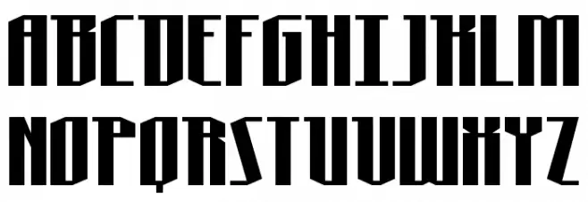 Hydronaut Extra-Expanded Schriftart Groß