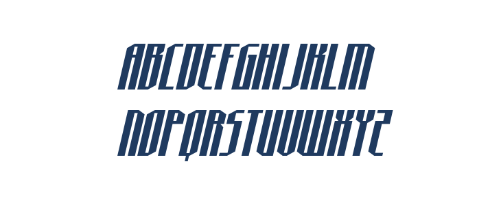 Hydronaut Italic Lowercase