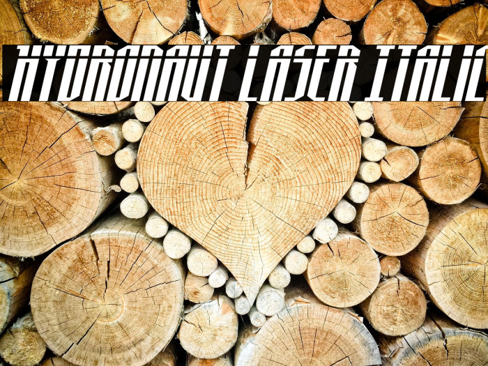 Hydronaut Laser Italic Example 2