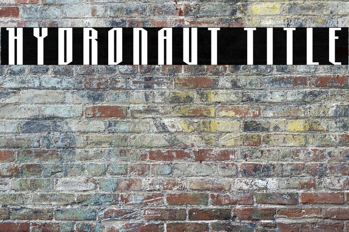 Hydronaut Title Example 2