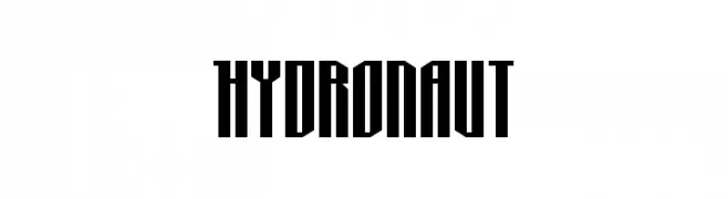Hydronaut  Frei Schriftart Herunterladen