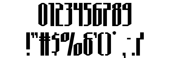 Hydronaut Font OTHER CHARS