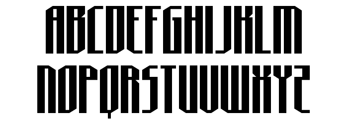 Hydronaut Font LOWERCASE