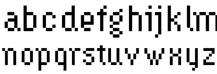 Hydrophilia Iced Font LOWERCASE