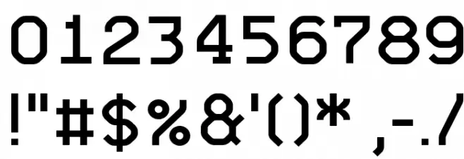 Hydrophilia Font OTHER CHARS