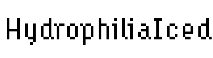 HydrophiliaIced  免费字体下载