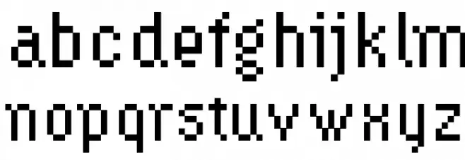 HydrophiliaIced फ़ॉन्ट लोअरकेस