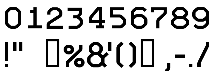 HydrophiliaLiquid Font OTHER CHARS