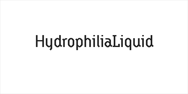 HydrophiliaLiquid Logo