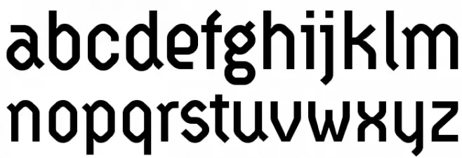 HydrophiliaLiquid Caratteri MINUSCOLO