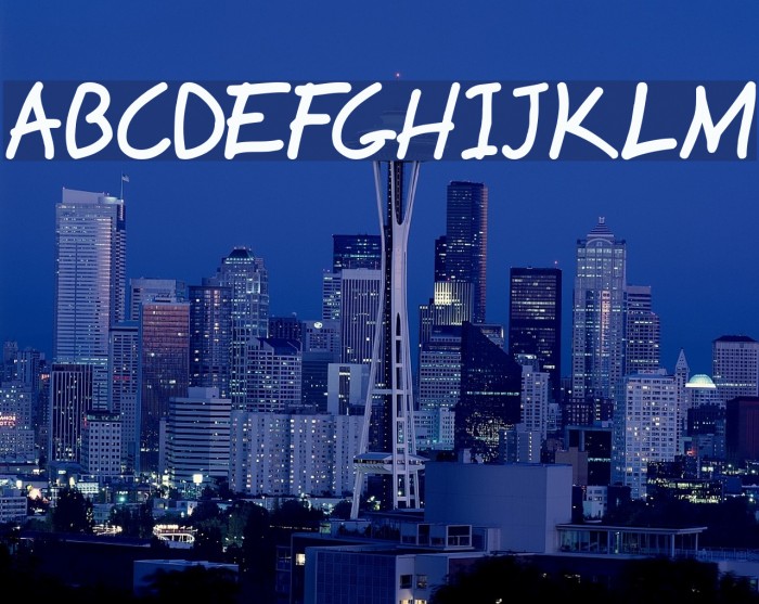 Hyena Font examples
