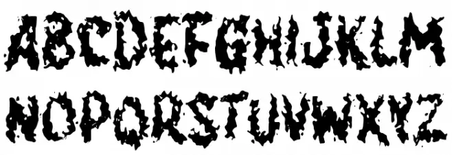Hyenafish Шрифта ВЕРХНИЙ