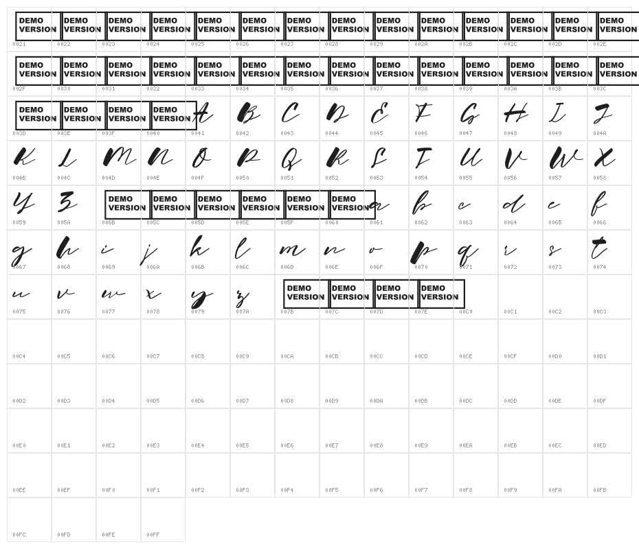 Hygge Home Character Map