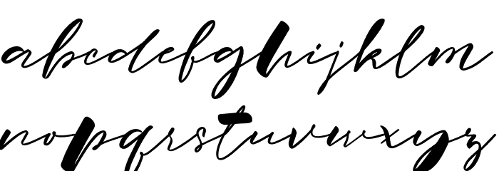 Hygge Home Font LOWERCASE