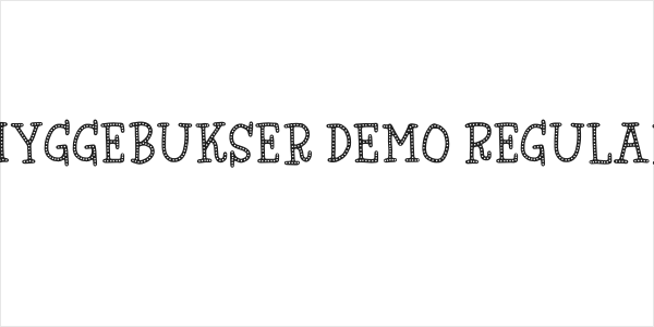 Hyggebukser DEMO Regular Logo