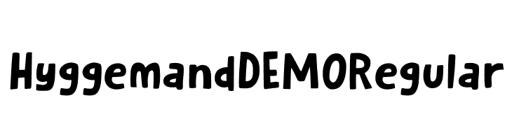 Hyggemand DEMO Regular  Descarca Fonturi Gratis