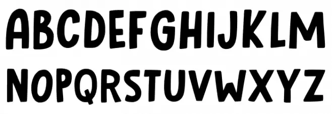 Hyggemand DEMO Regular Schriftart Groß