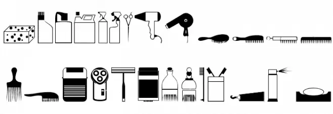 Hygiene Things Polices MAJUSCULES