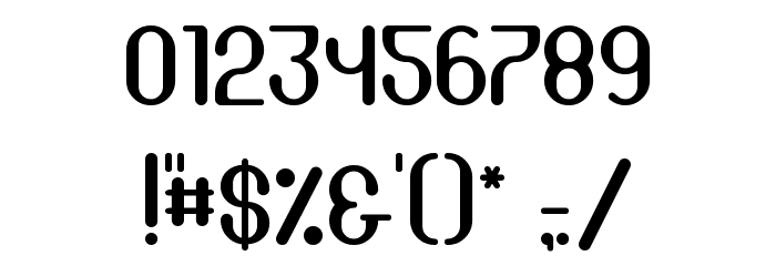 Hygiene Font OTHER CHARS
