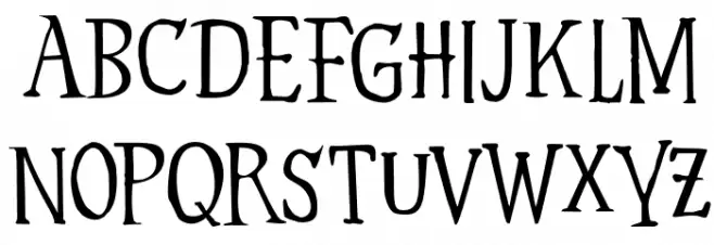 Hyldemoer DEMO Regular フォント 大文字