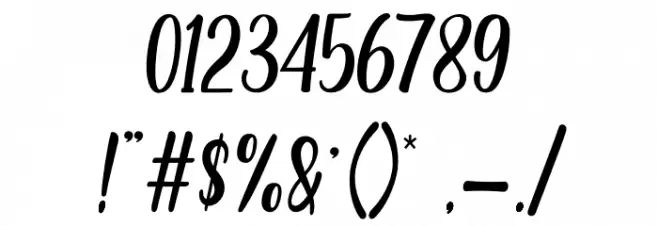 Hynata Font OTHER CHARS