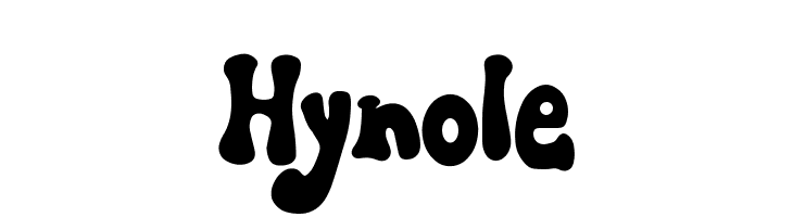 Hynole  नि: शुल्क फ़ॉन्ट्स डाउनलोड