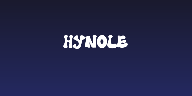 Hynole Social Header