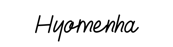 Hyomenha  免费字体下载