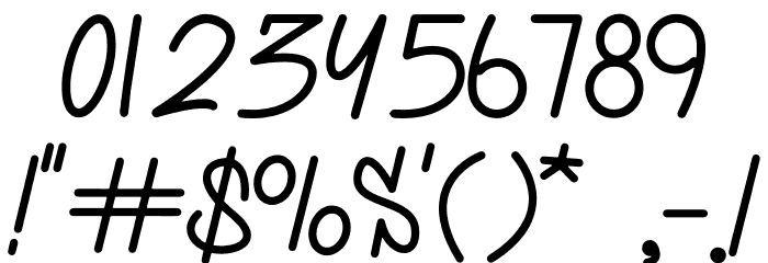 Hyomenha Font OTHER CHARS