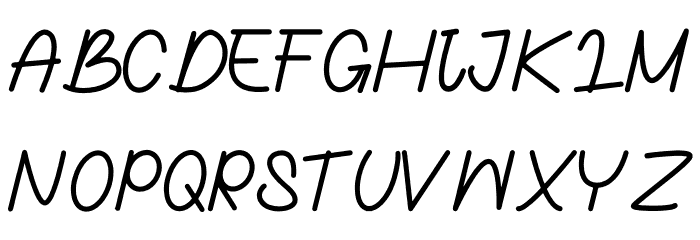 Hyomenha 字体 大写