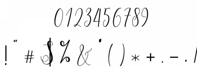 Hypatia Font OTHER CHARS