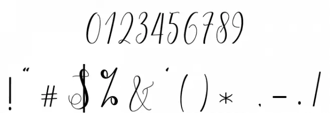 Hypatia Font OTHER CHARS