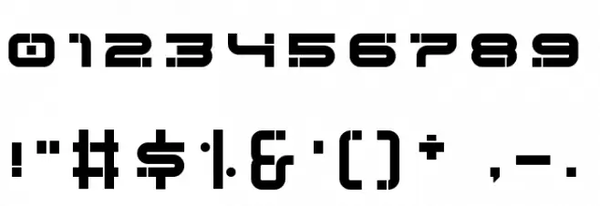 Hype Fixer Regular Font OTHER CHARS