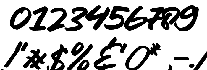 Hype Quarter Font OTHER CHARS
