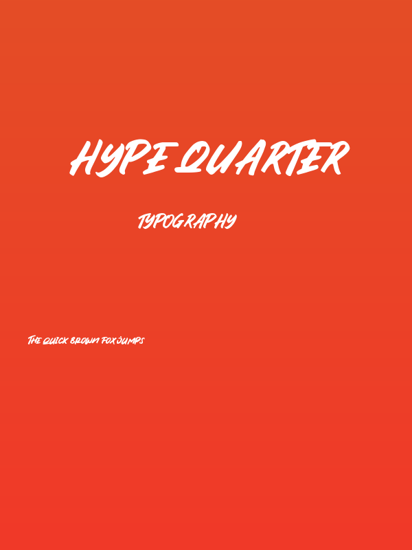 Hype Quarter Poster