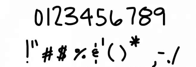 Hypebeast Font OTHER CHARS