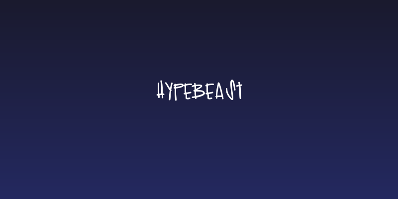 Hypebeast Social Header