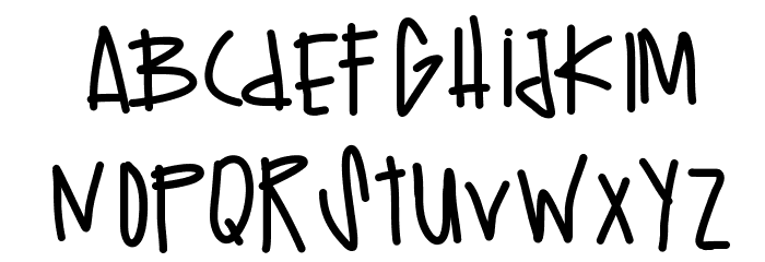 Hypebeast Font LOWERCASE